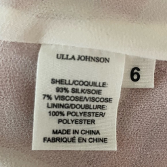 Ulla Johnson Silk Romilly Dress Pristine NWT Size 6 $795 - Picture 9 of 9
